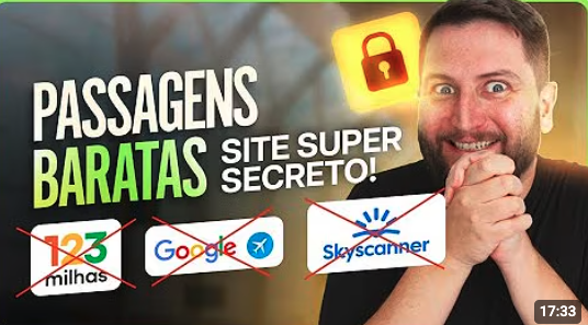 SEGREDO REVELADO: Site Secreto para Encontrar Passagem Aérea Barata!