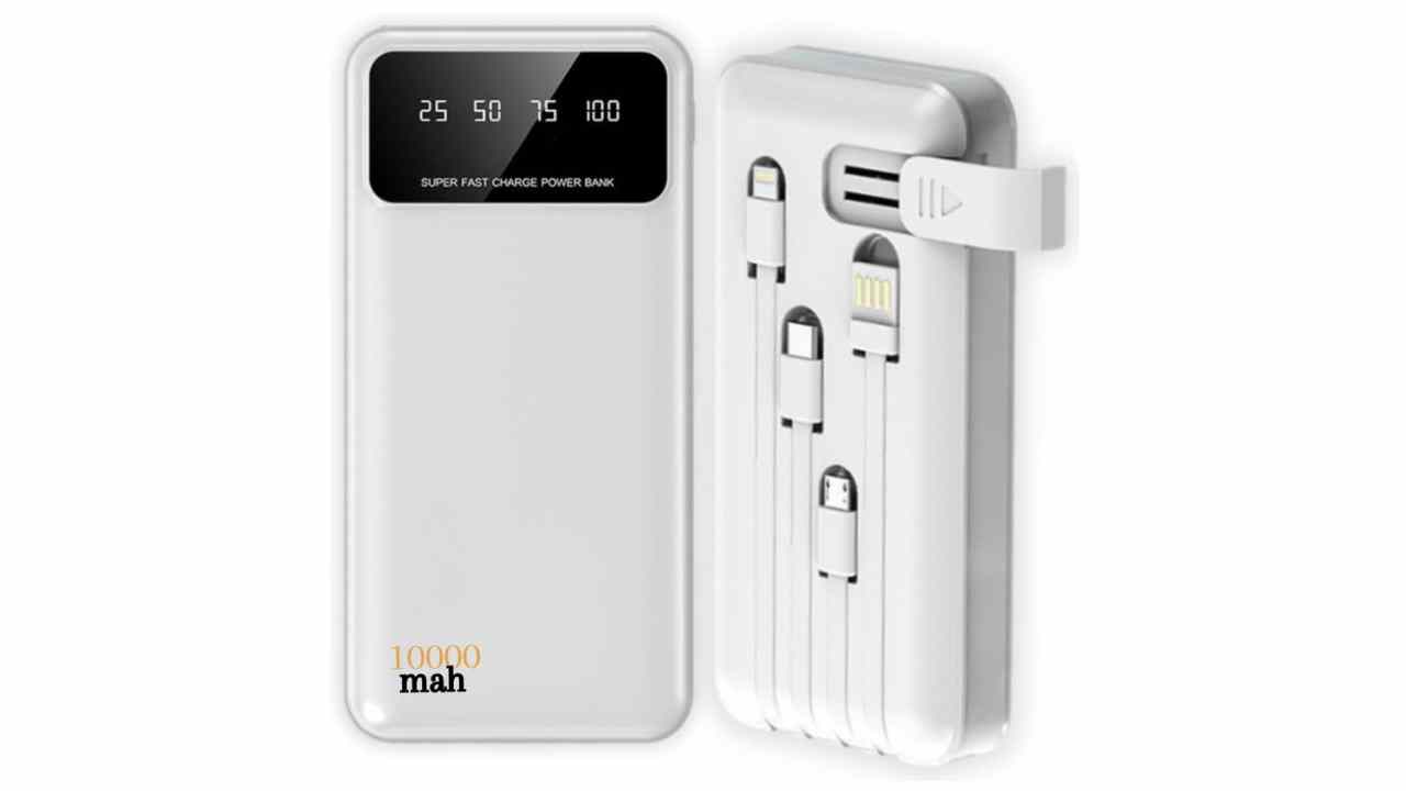 power bank branca